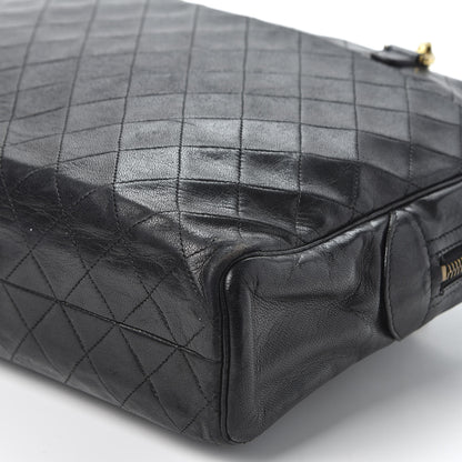 Chanel Lambskin Quilted Shoulder Bag Black 6 of 14