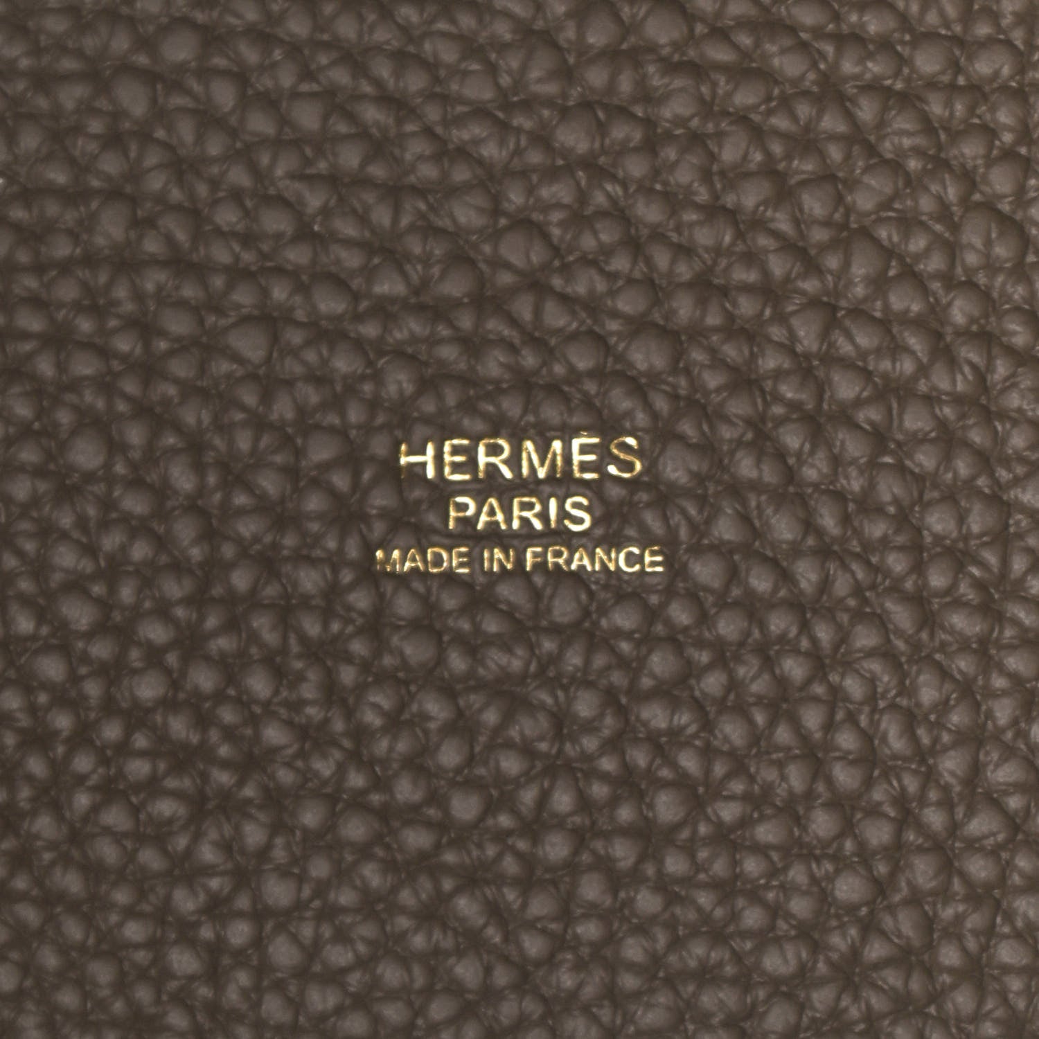 Hermes Taurillon Clemence Picotin Lock 22 MM Etoupe 6 of 9