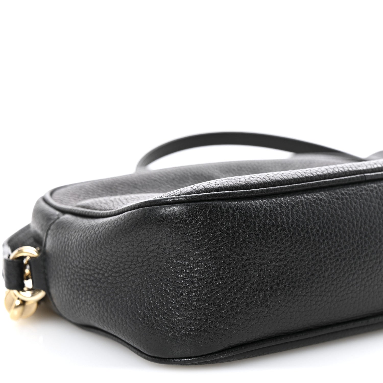 Gucci Pebbled Calfskin Small Soho Disco Bag Black 9 of 14
