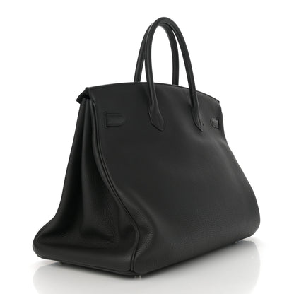 Hermes Togo Birkin 40 Black 3 of 14