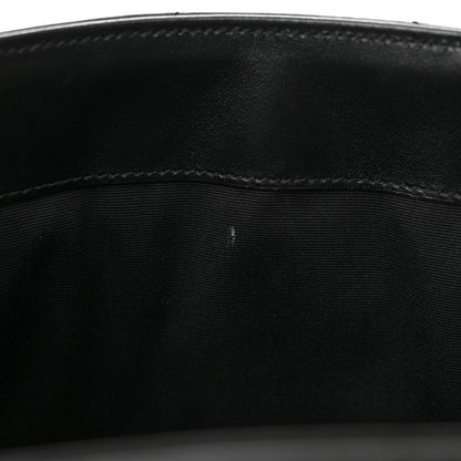 Saint Laurent Calfskin Y Quilted Monogram Medium Loulou Chain Satchel Black 14 of 15