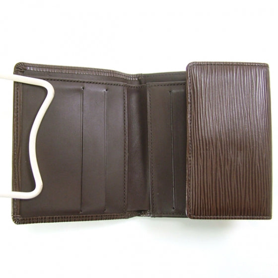 Louis Vuitton Epi Porte-Monnaie Wallet Moka 5 of 9