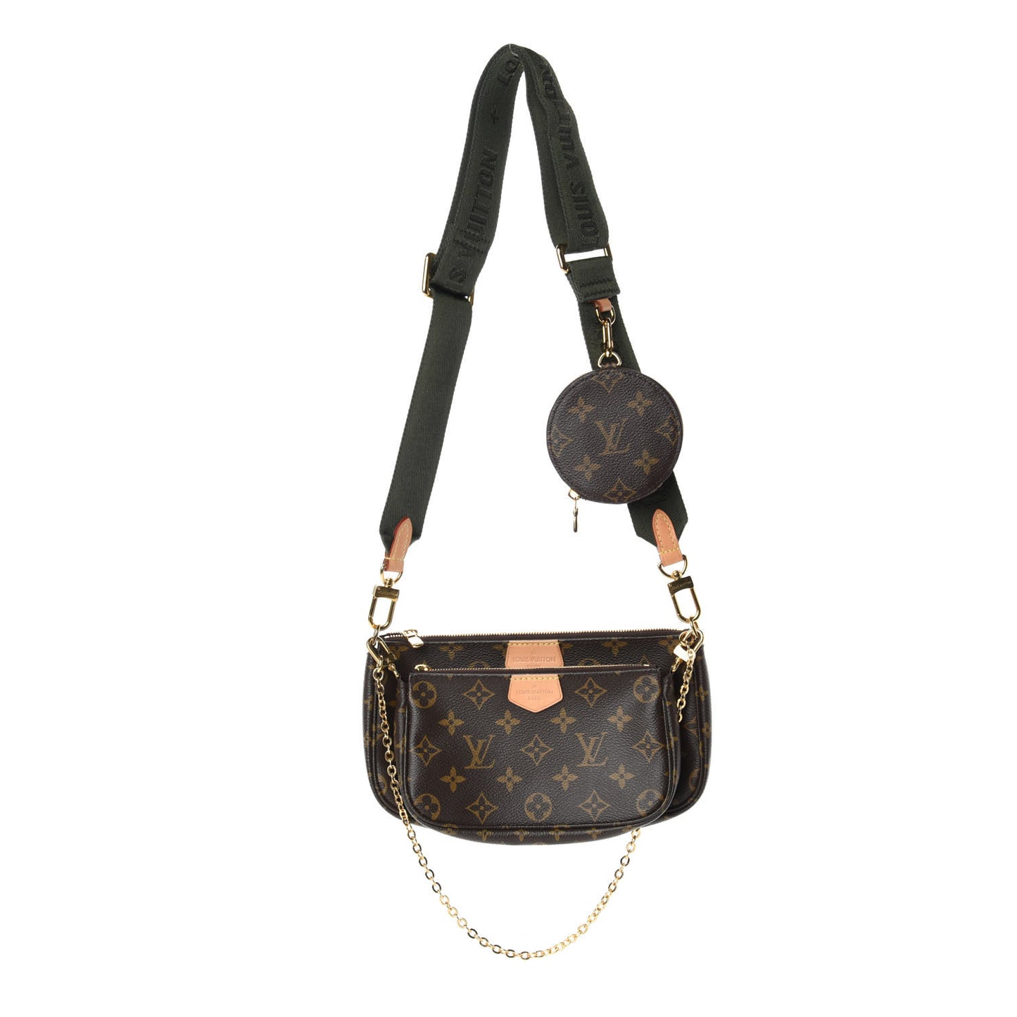 Monogram Multi Pochette Accessories Kaki