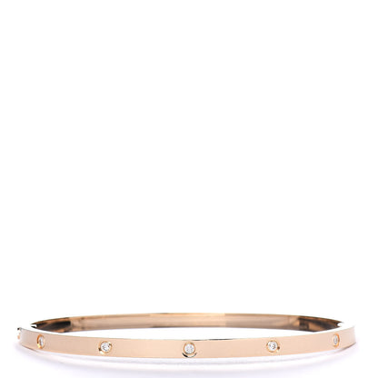 Cartier 18K Yellow Gold 10 Diamond Small LOVE Bracelet 19 3 of 6