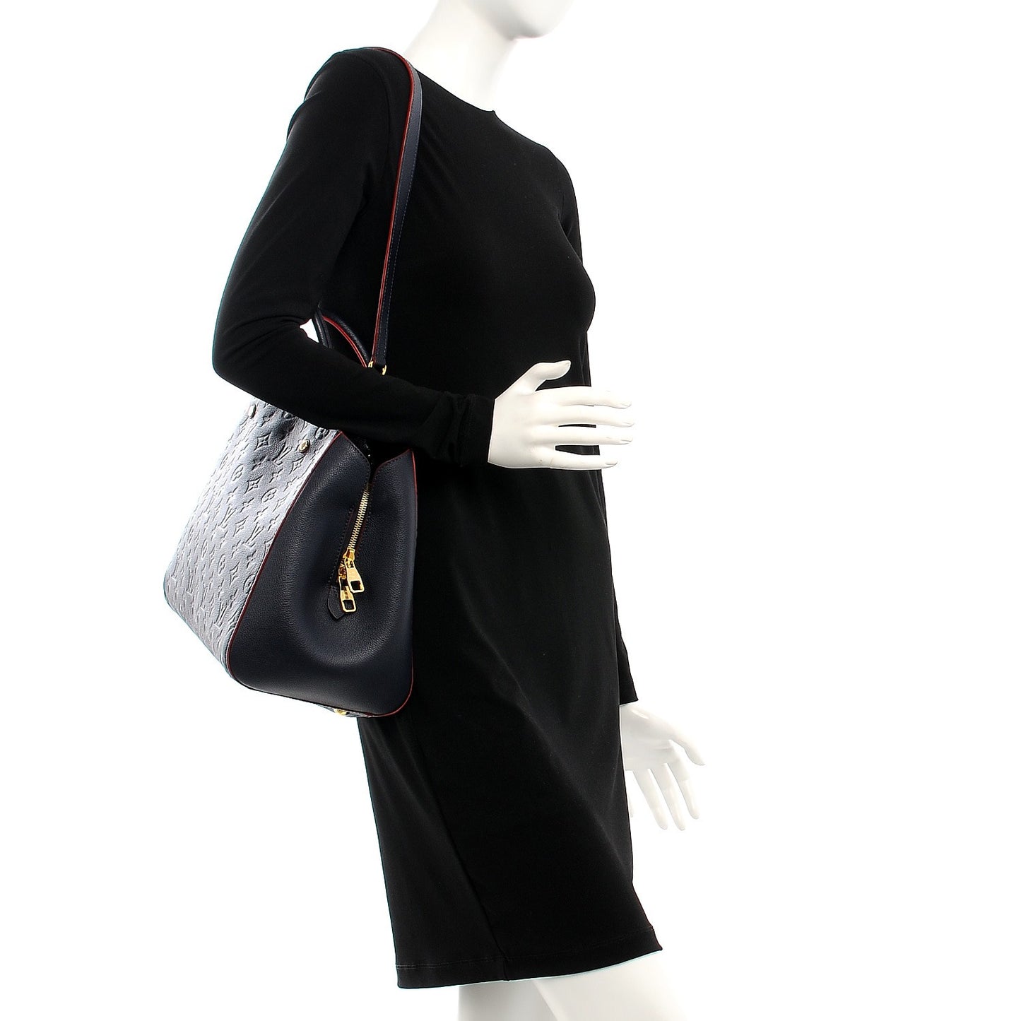 Empreinte Montaigne GM Marine Rouge