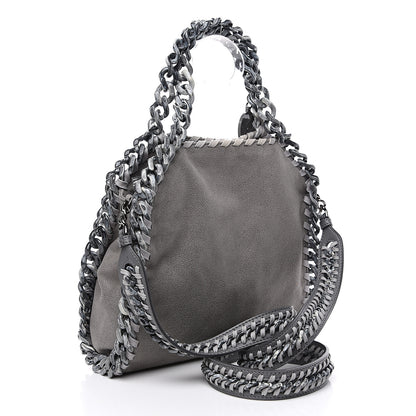 Stella McCartney Shaggy Deer Mini Candy Falabella Grey 2 of 9