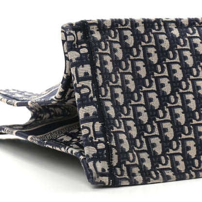 Christian Dior Oblique Book Tote Blue Multicolor 8 of 11