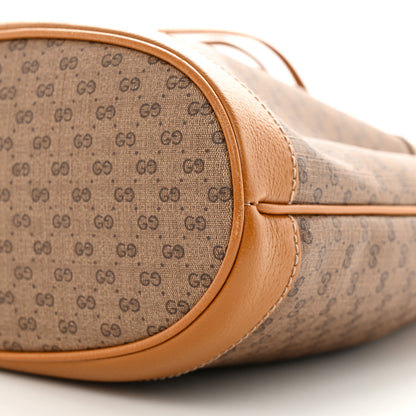 Gucci X DISNEY Mini Vintage GG Supreme Monogram Bucket Bag Beige Vintage Sun Oil 10 of 11