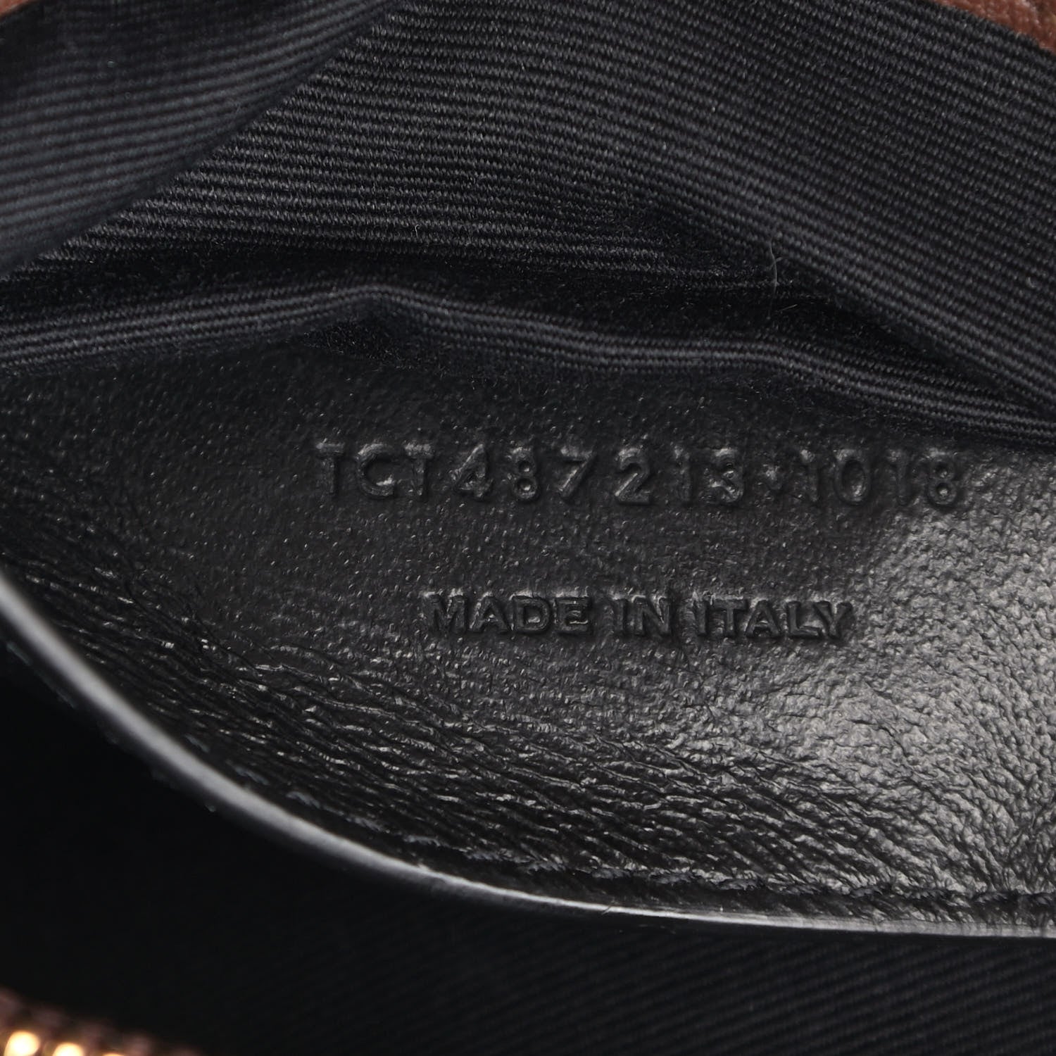 Saint Laurent Calfskin Matelasse Chevron Monogram Medium College Bag Old Brandy 7 of 12