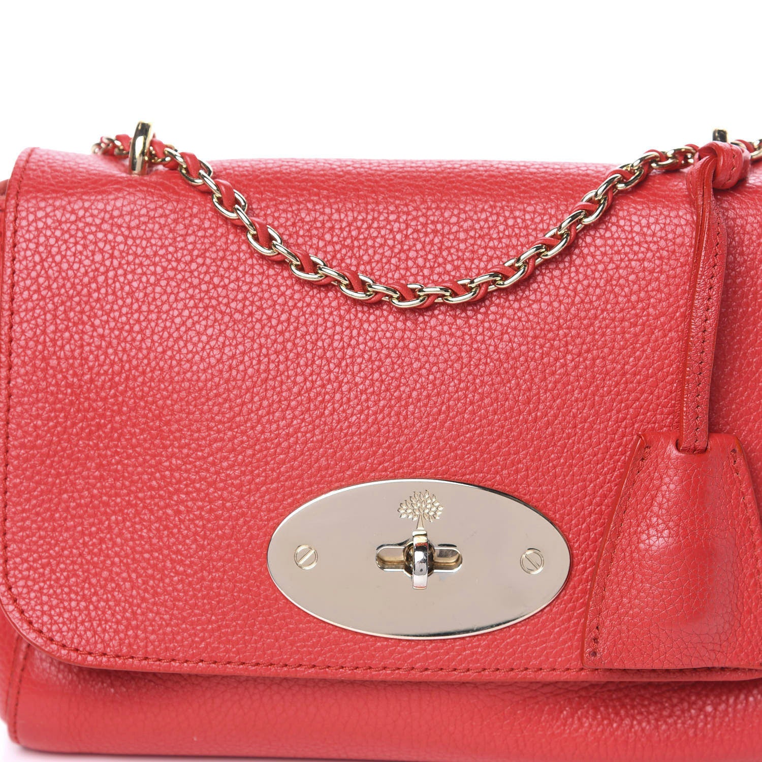 Mulberry Small Classic Grain Small Lily Flap Red 12 of 12