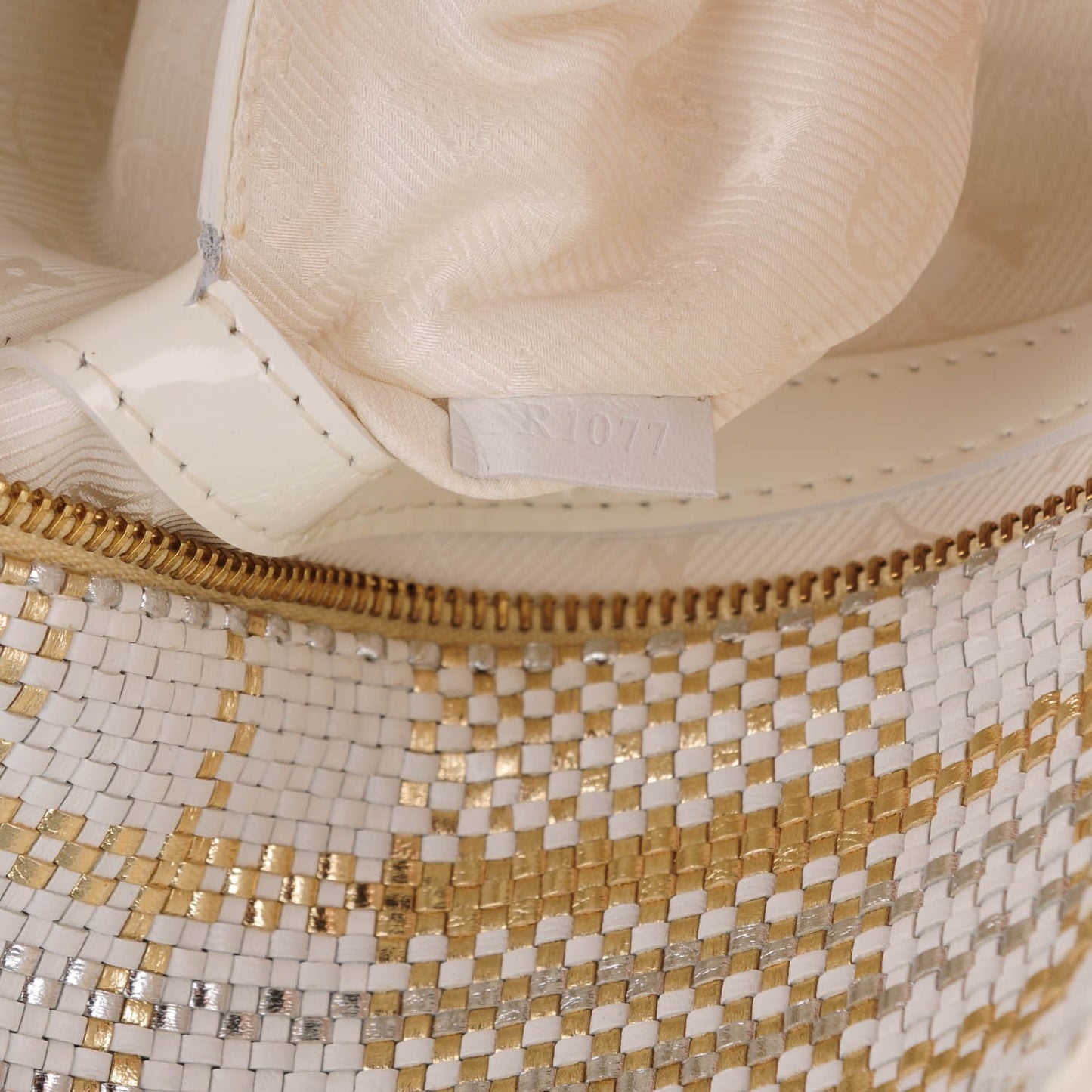 Braided Street Shopper GM Gold