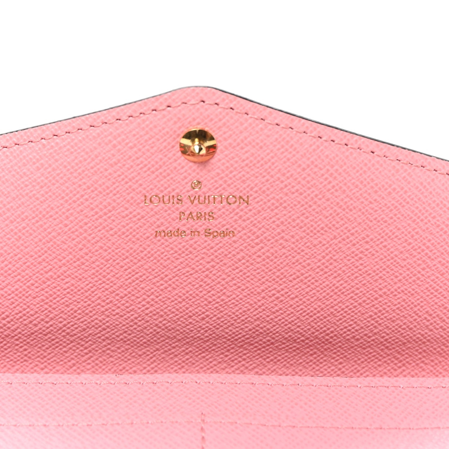 Monogram Jungle Dots Sarah Wallet Sugar Pink Poppy