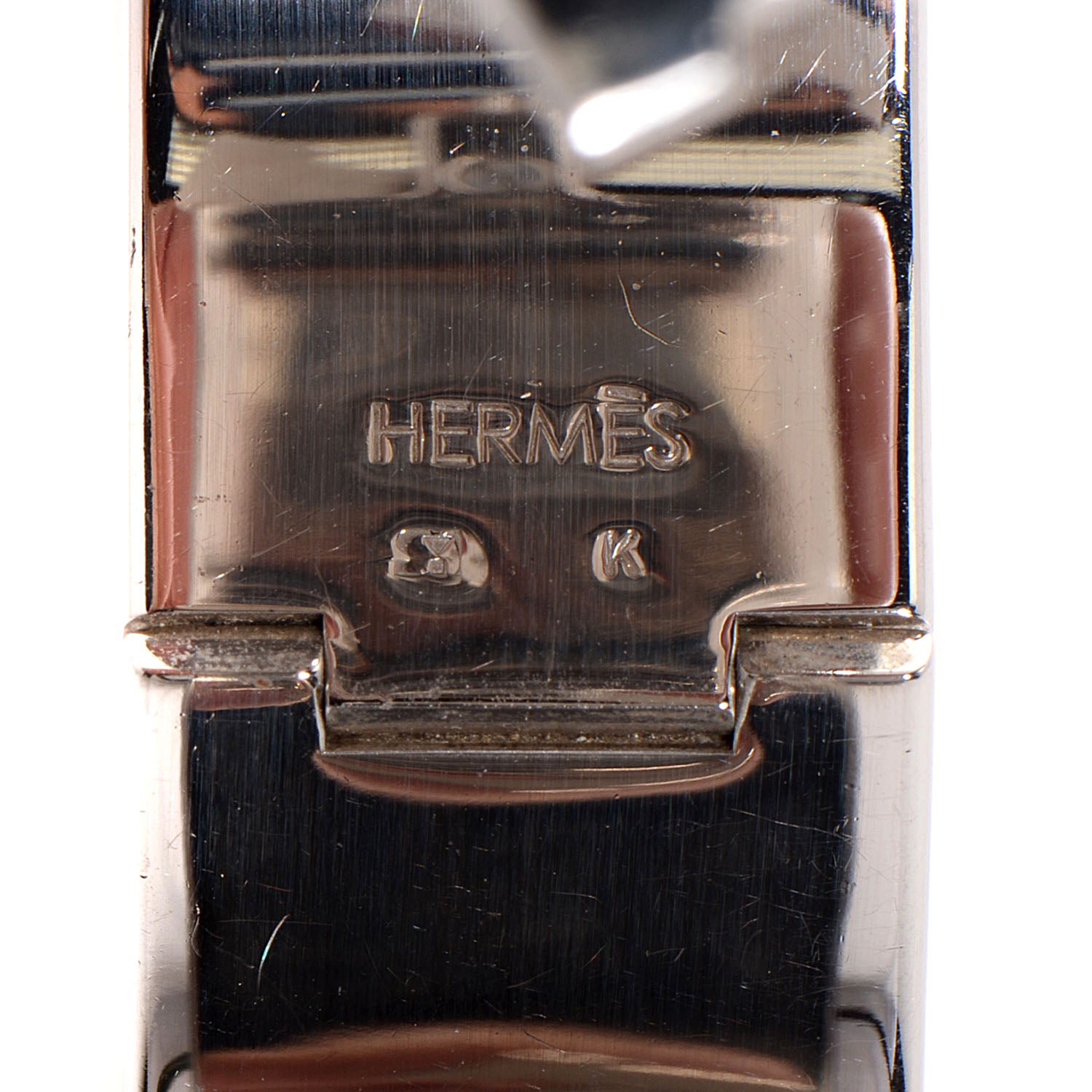 Hermes Enamel Wide Clic Clac H Bracelet PM Orange 5 of 5