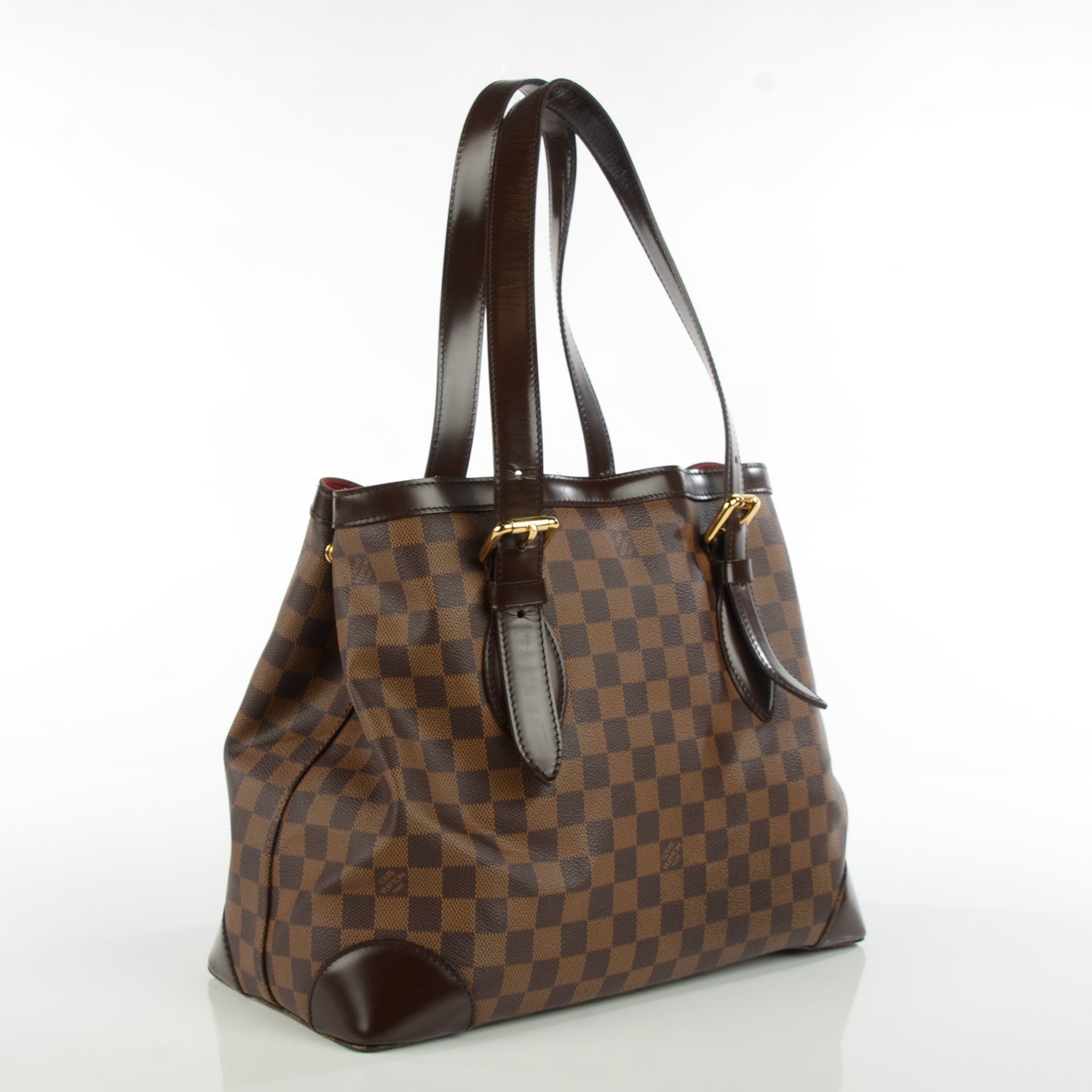 Louis Vuitton Damier Ebene Hampstead MM 3 of 9