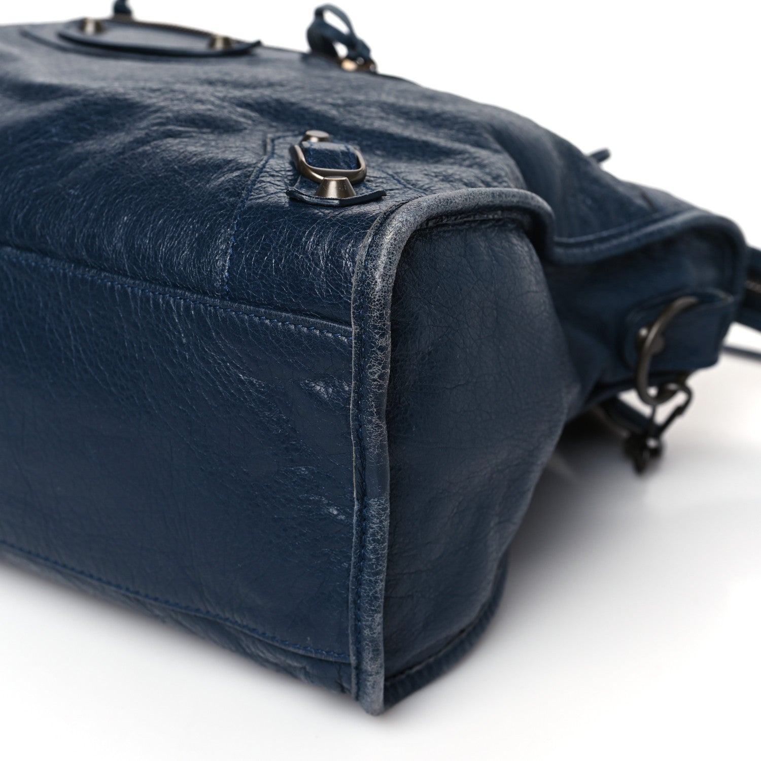 Balenciaga Agneau Classic Hardware City Bleu Obscur 9 of 12