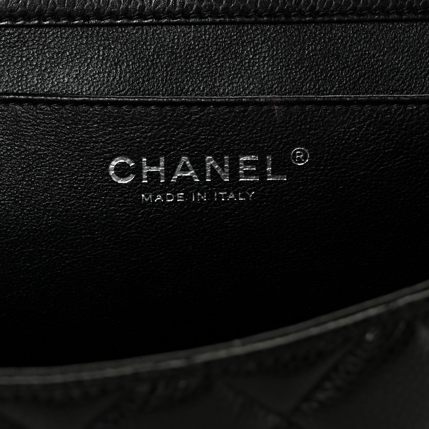 Chanel Caviar Quilted Clutch With Chain Flap Black 6 of 14