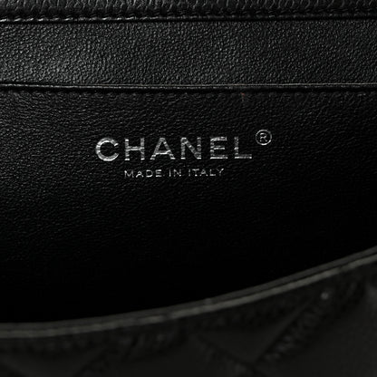 Chanel Caviar Quilted Clutch With Chain Flap Black 6 of 14