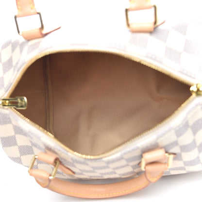 Louis Vuitton Damier Azur Speedy Bandouliere 25 6 of 12