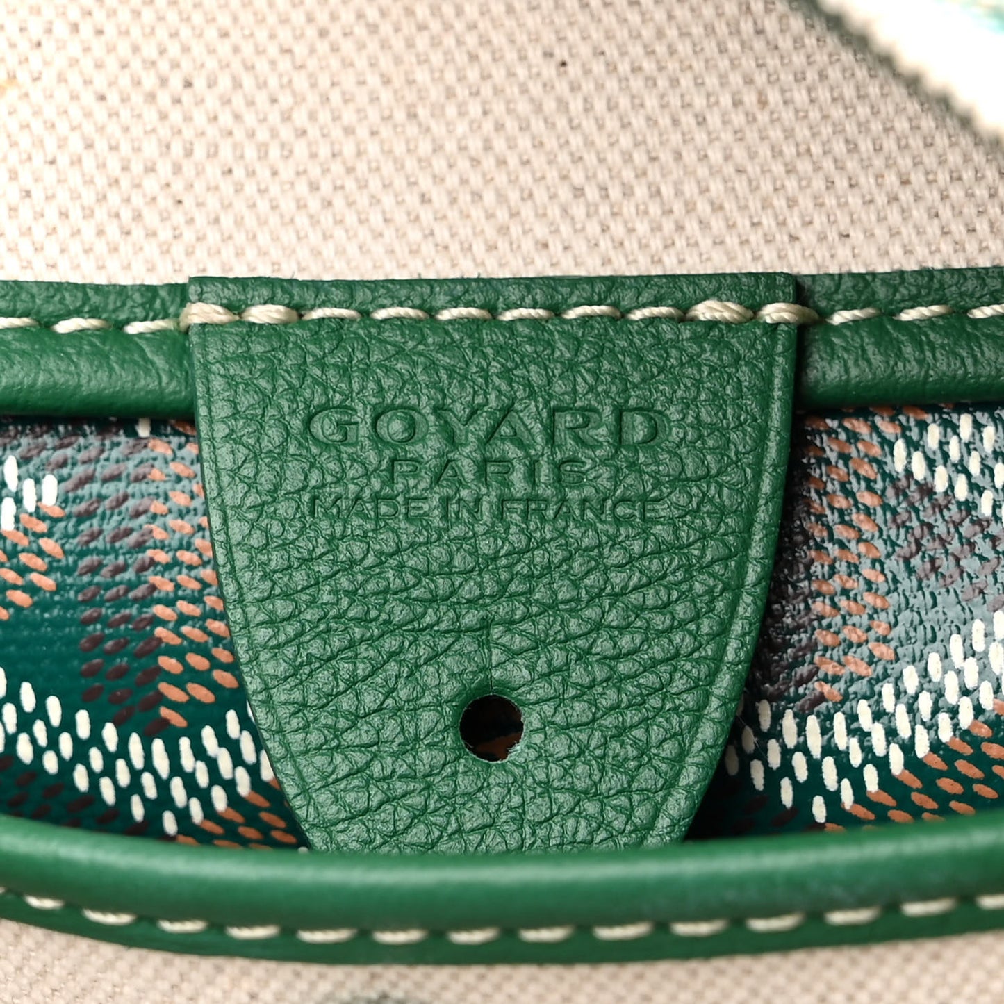 Goyardine Artois PM Green