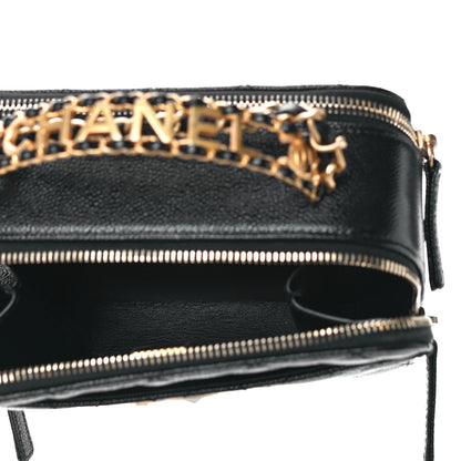 Chanel Caviar Quilted Small Pick Me Up Vanity Case Black 7 of 11