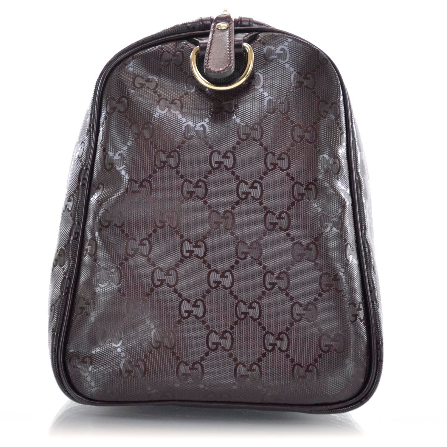 Gucci Imprime Monogram Medium Joy Boston Bordeaux 4 of 9