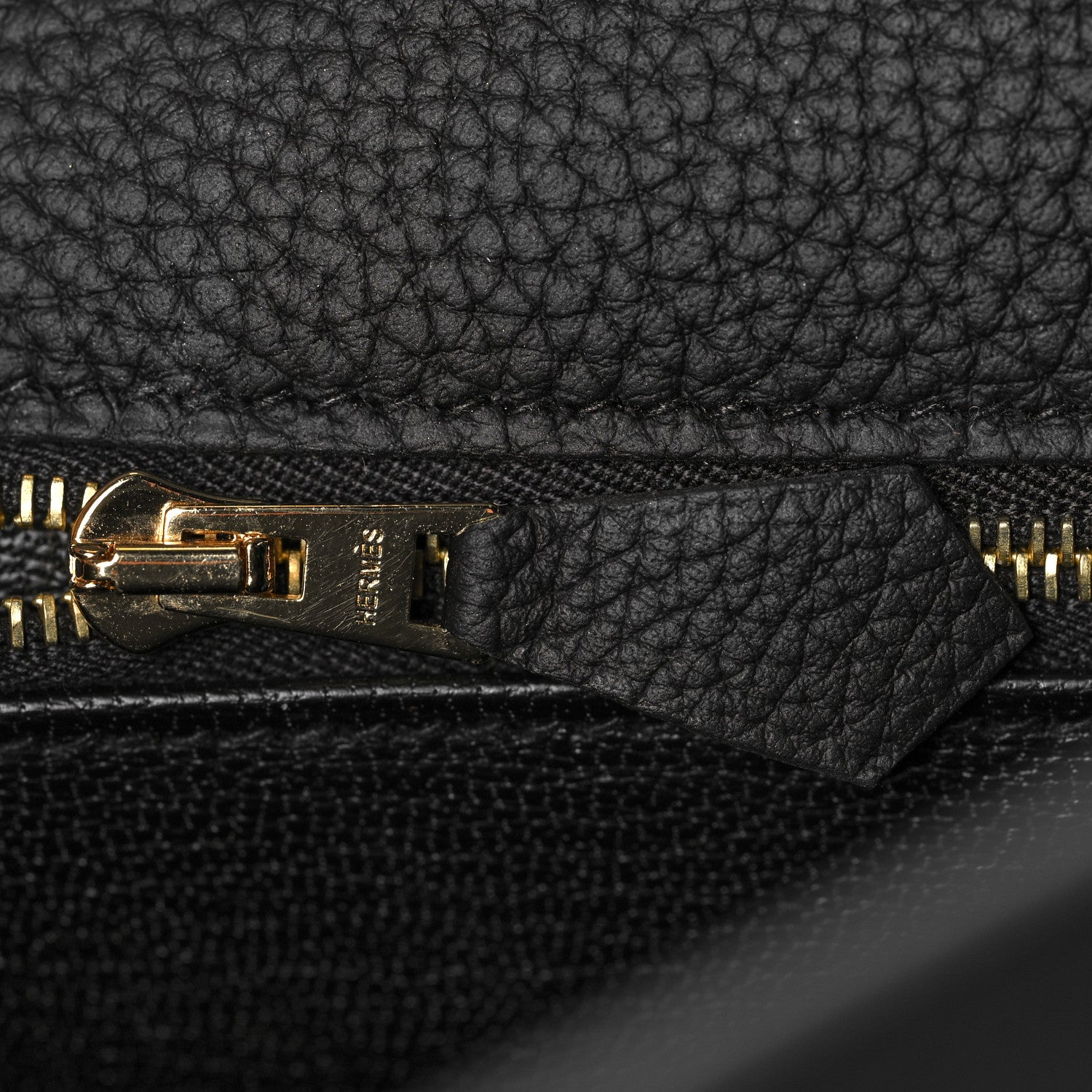 Hermes Togo Matte Alligator Kelly Retourne Touch 28 Black 21 of 39