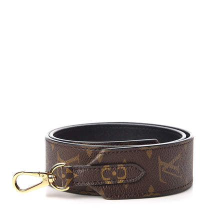 Louis Vuitton Monogram Bandouliere Shoulder Strap Black 1 of 6