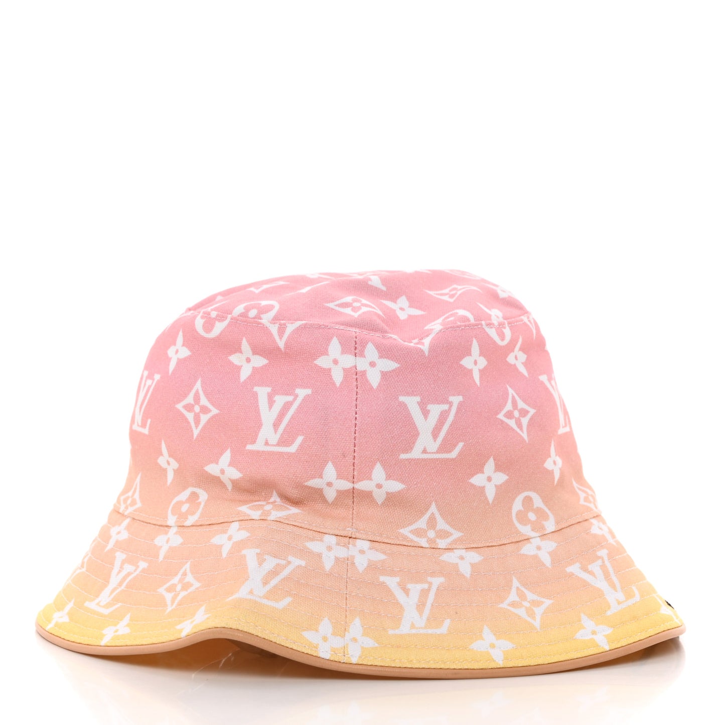 Monogram Canvas Bucket Hat M Light Pink