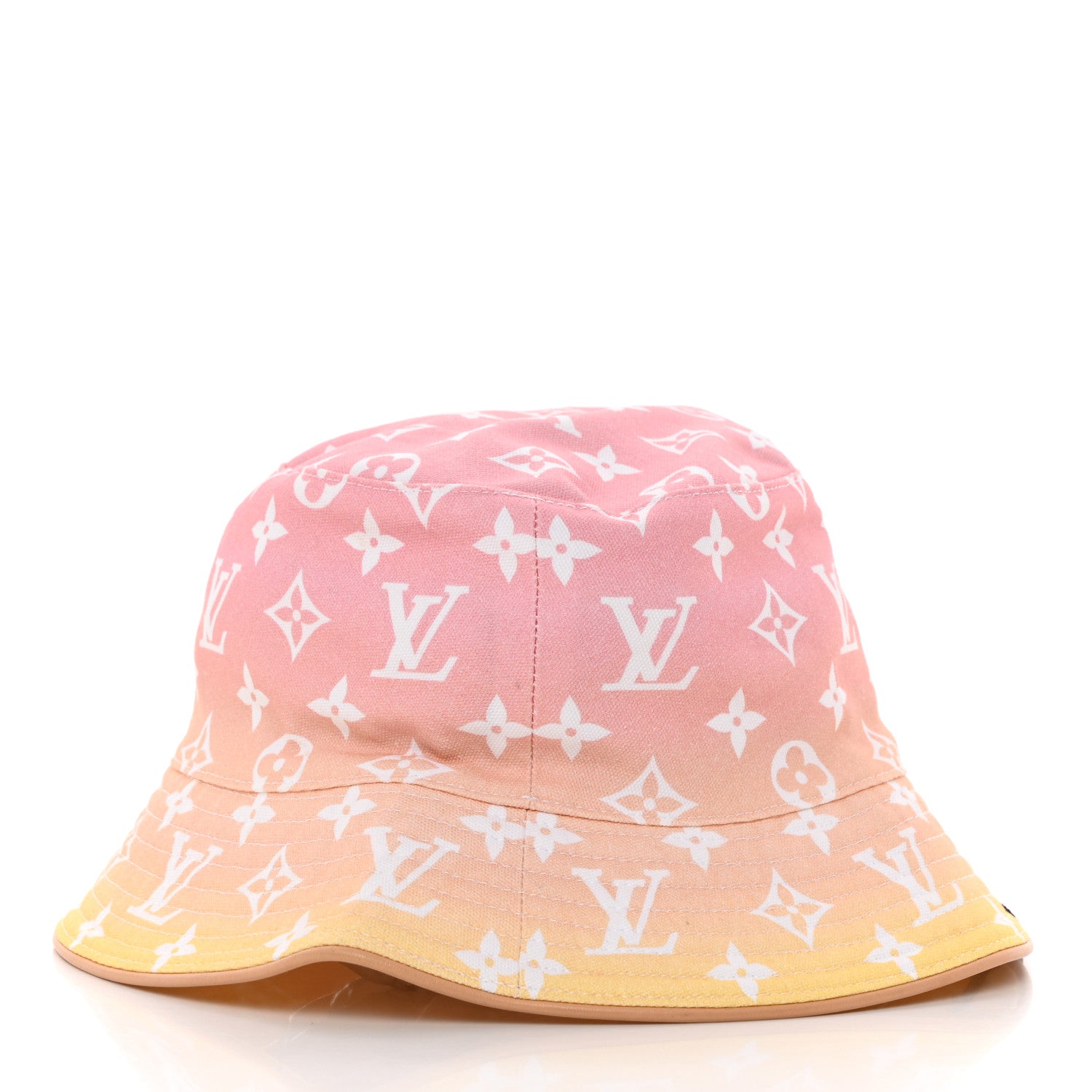 Louis Vuitton Monogram Canvas Bucket Hat M Light Pink 3 of 9