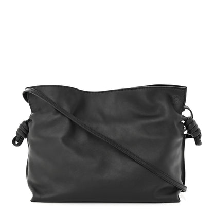 Loewe Calfskin Small Flamenco Knot Bag Black 1 of 14