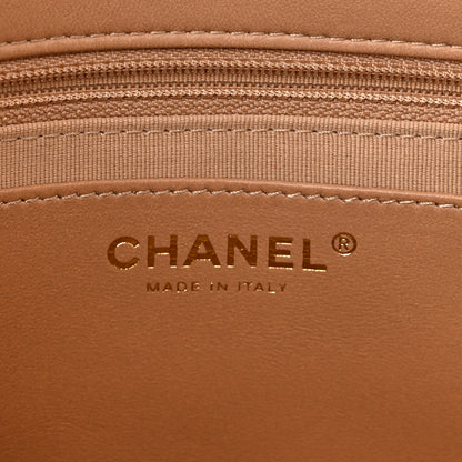 Chanel Lambskin Quilted Large CC Funky Town Flap Beige 6 of 10
