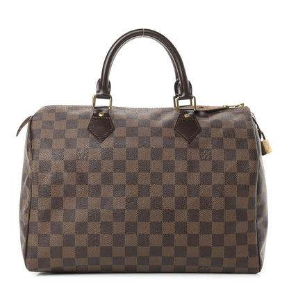 Louis Vuitton Damier Ebene Speedy 30 1 of 13