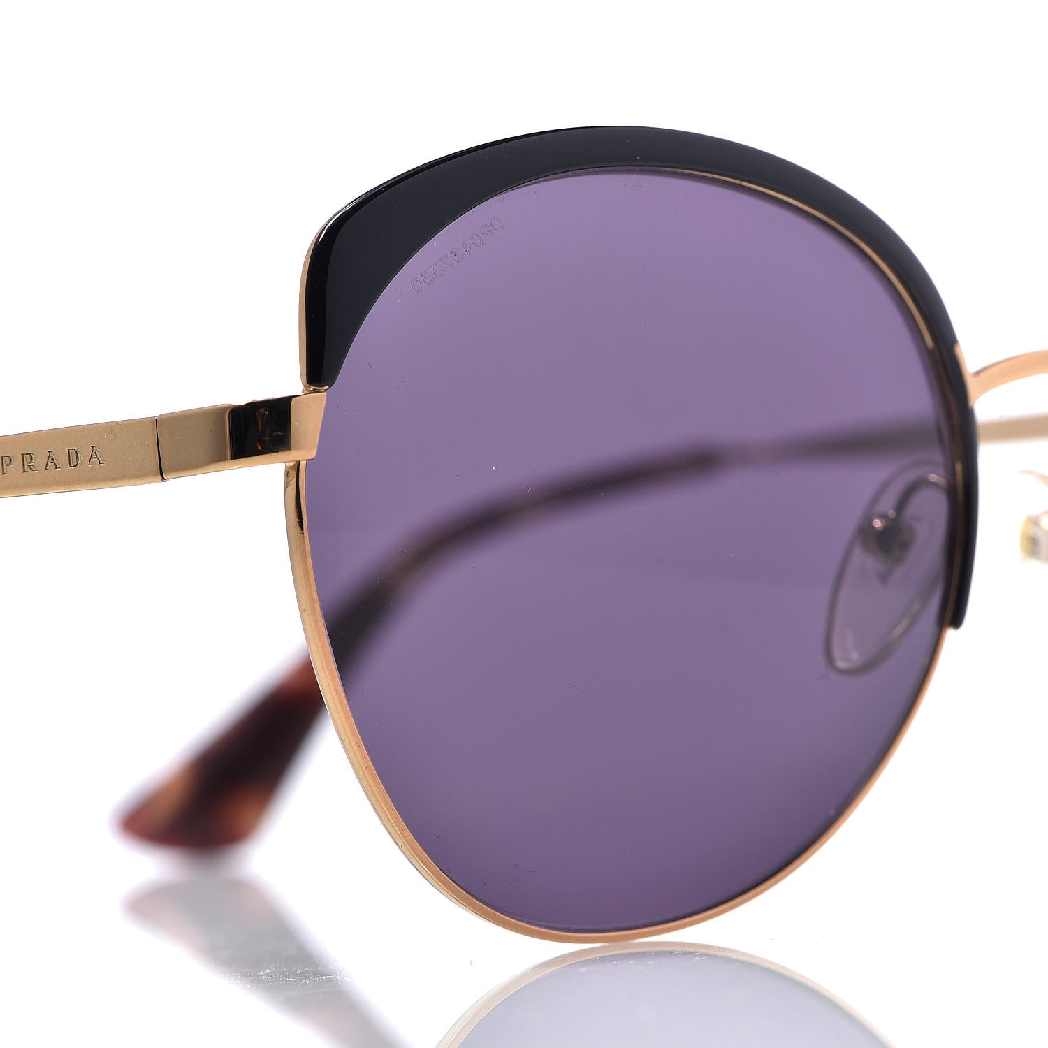 Prada Round Sunglasses SPR 54S Tortoise 7 of 8
