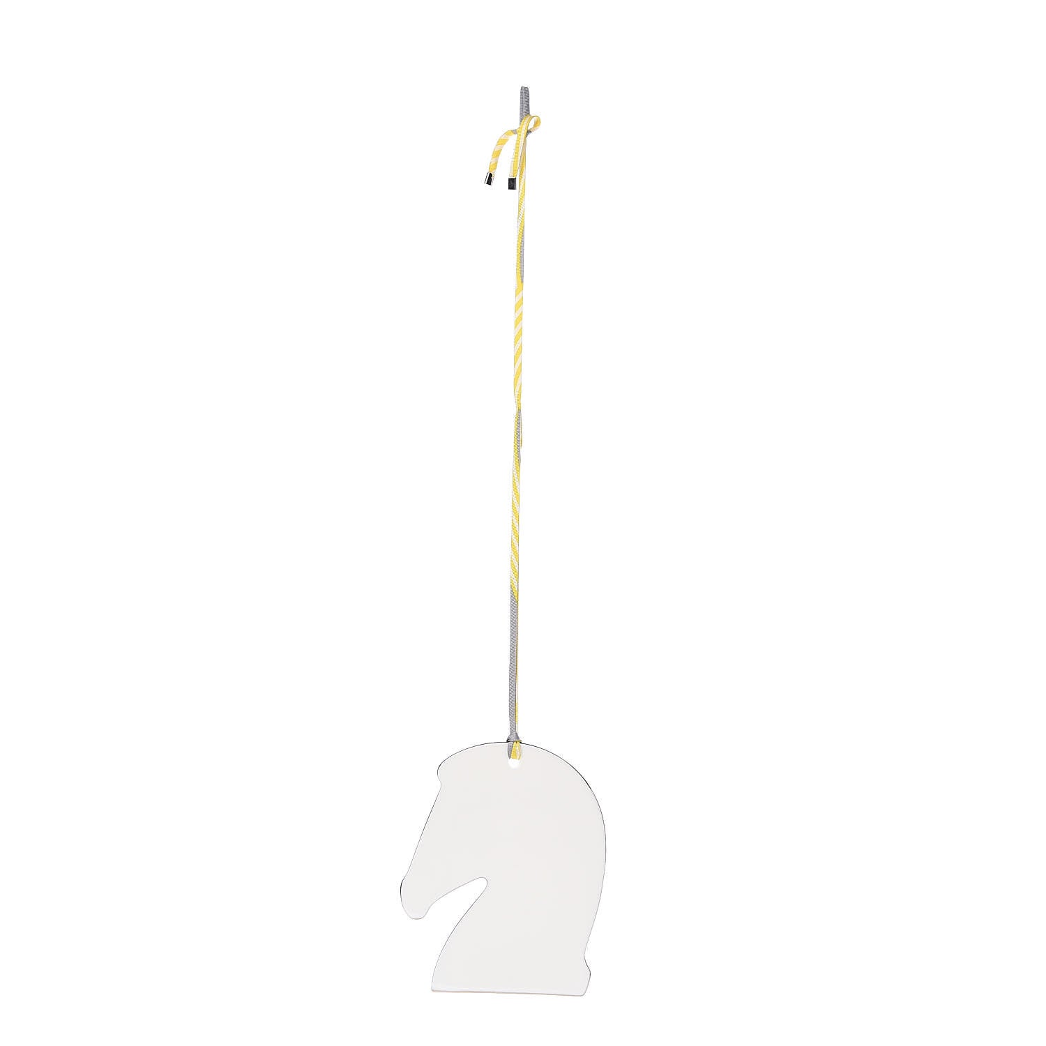 Hermes Porcelain Petit H Horse Ornament White 1 of 4