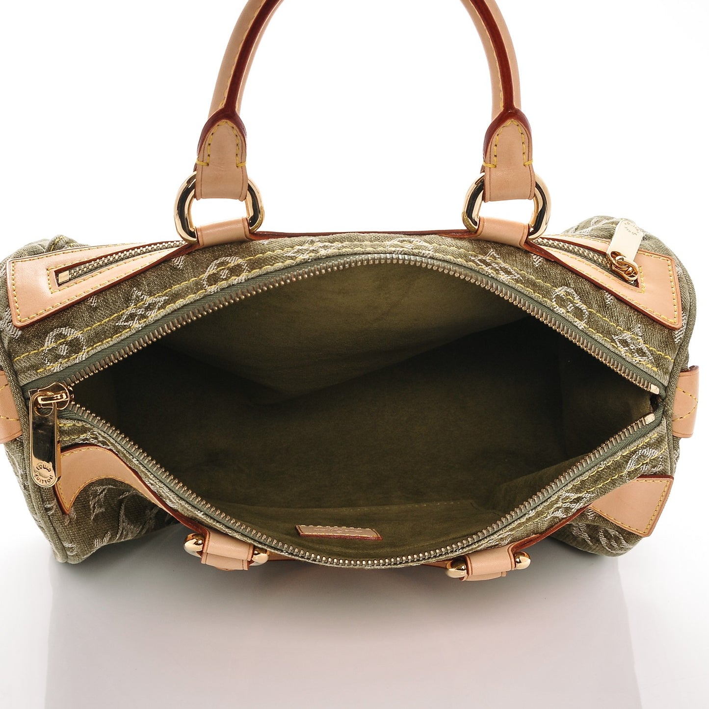 Monogram Denim Neo Speedy Lichen