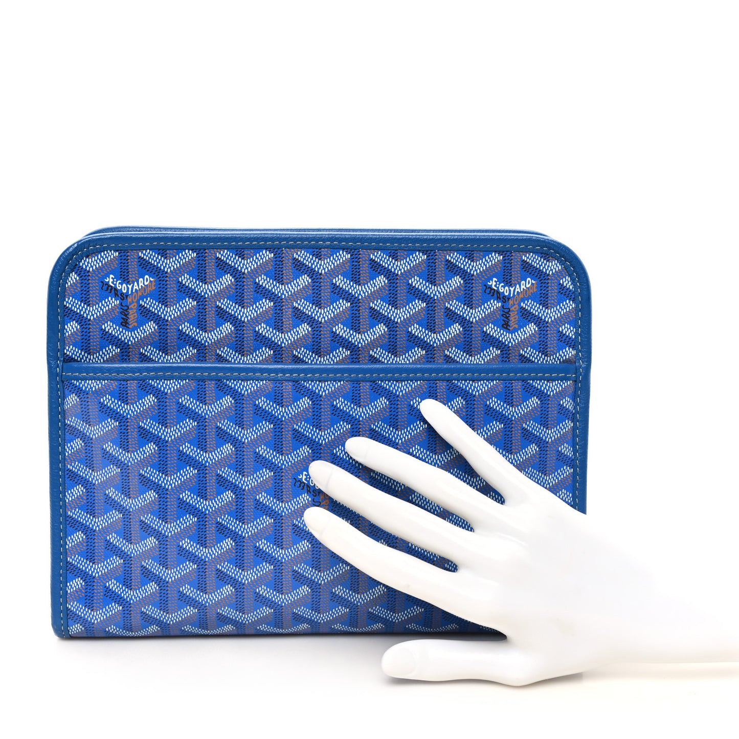 Goyardine Jouvence Toiletry Pouch Sky Blue