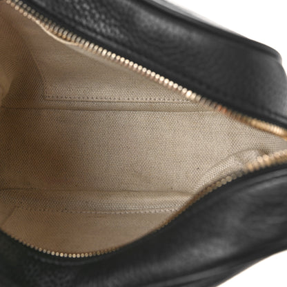 Gucci Pebbled Calfskin Small Soho Disco Bag Black 5 of 9
