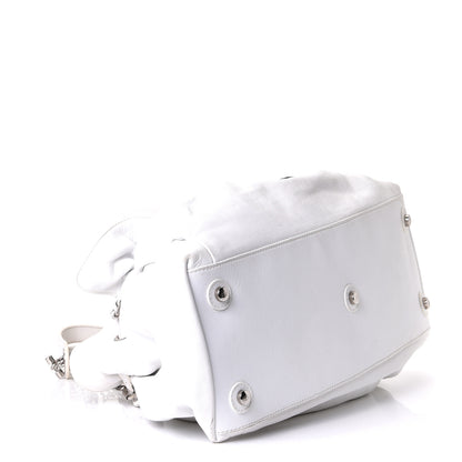 Christian Dior Lambskin Medium Le Trente Tote White 3 of 11