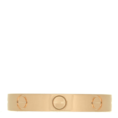 Cartier 18K Yellow Gold 3.5mm LOVE Wedding Band Ring 59 8.75 1 of 4