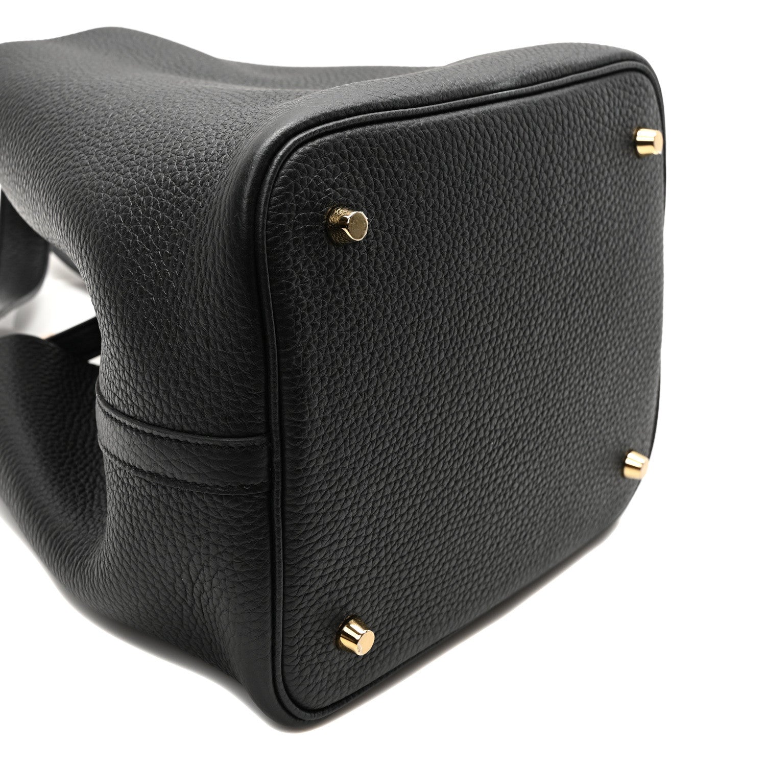 Hermes Taurillon Clemence Picotin Lock 22 MM Black 8 of 9
