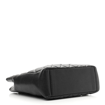 Chanel Caviar Quilted Petit Shopping Tote PST Black 4 of 12