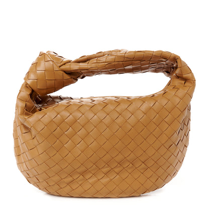 Bottega Veneta Nappa Intrecciato Teen Jodie Hobo Caramel 1 of 10