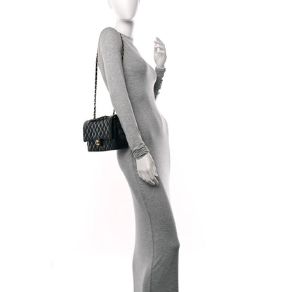 Chanel Caviar Quilted Medium Double Flap Black 2 of 11