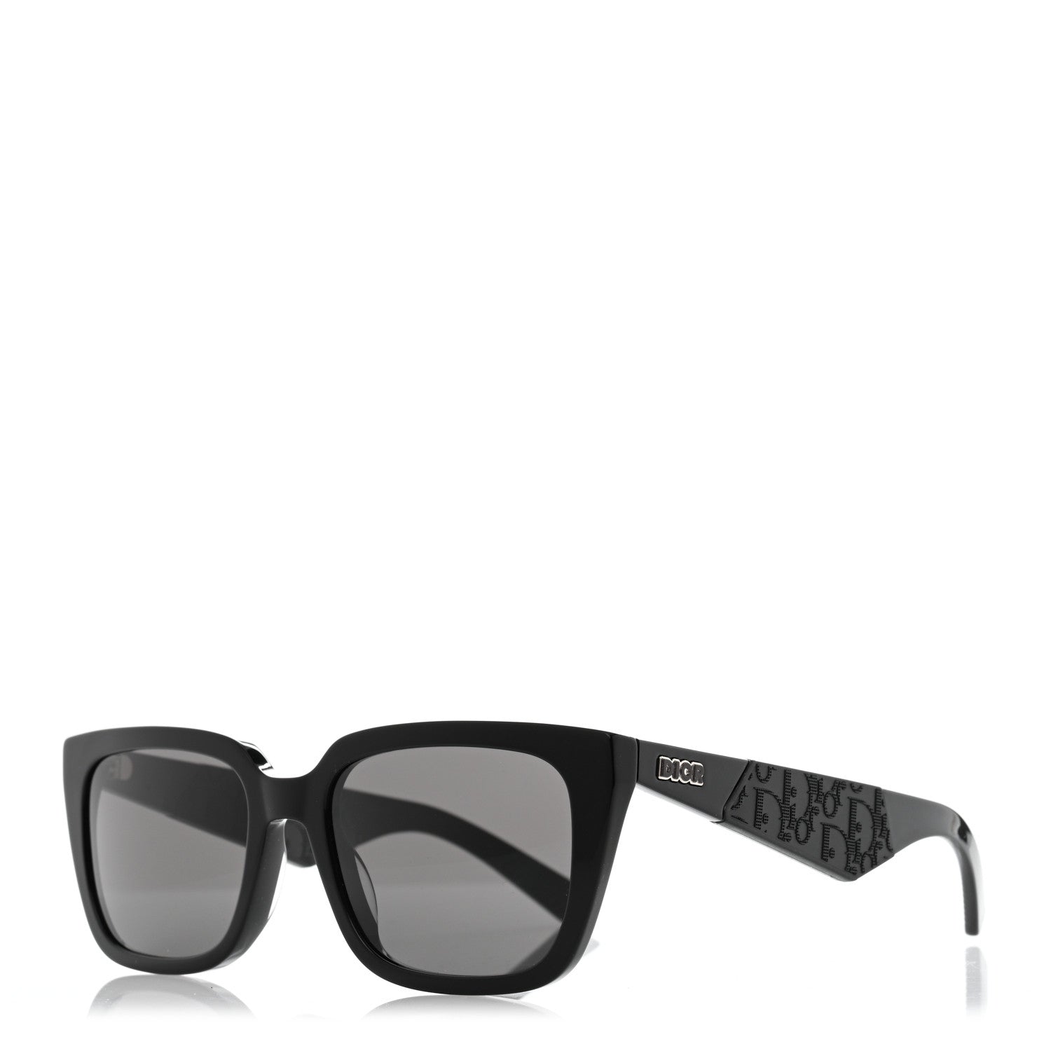 Christian Dior Acetate Dior B27 S21 Sunglasses Shiny Black 1 of 8