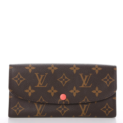 Louis Vuitton Monogram Emilie Wallet Poppy 1 of 7