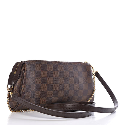 Louis Vuitton Damier Ebene Eva Clutch 3 of 10