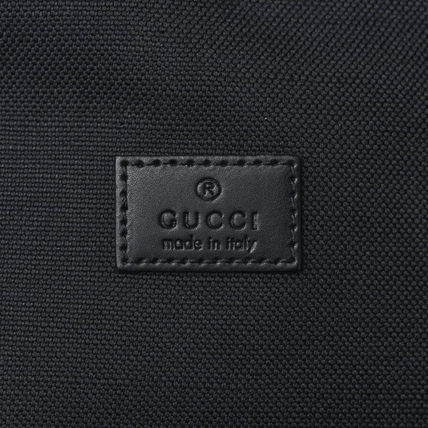 Gucci GG Supreme Monogram Web Belt Bag Black Grey 6 of 9