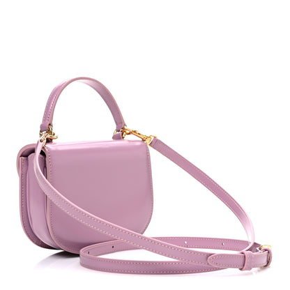 Celine Shiny Calfskin Triomphe Mini Besace Clea Pastel Pink 3 of 12