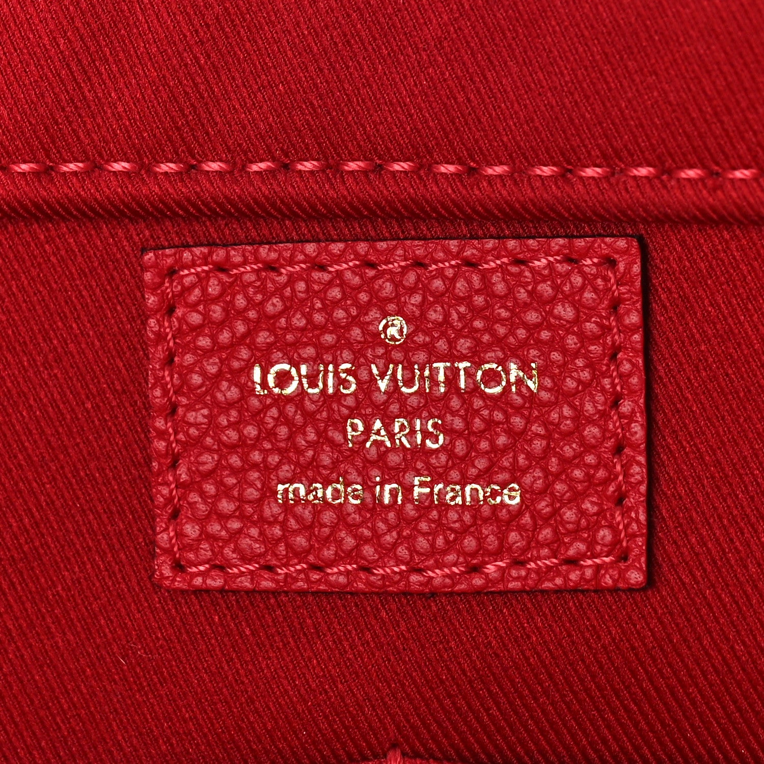 Louis Vuitton Empreinte Sully PM Scarlet 6 of 8