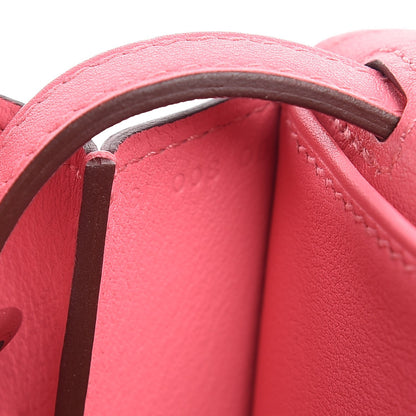 Hermes Swift Mini Halzan 22 Rose Azalee 8 of 10